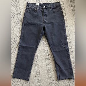 Women’s Levi’s 501 cropped jeans